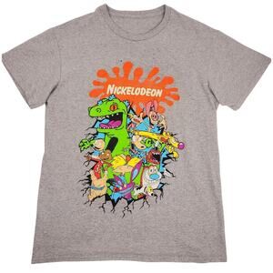 Delta Pro M 90s Nickelodeon Nicktoon Rugrats Catdog Real Cartoon T-Shirt Vintage